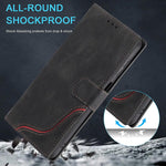 Samsung Galaxy S24 Case Black Red Stripe