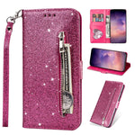 iPhone 14 Pro Case Glitter Hot Pink