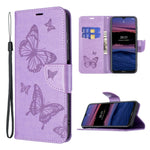 Samsung Galaxy A14 5G Case Purple Butterflies