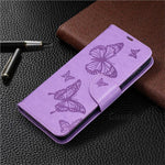 Oppo A74 5G Case Purple Butterflies