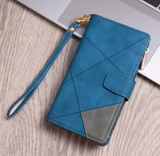 Samsung Galaxy S24 Plus Case Wallet Design Blue