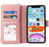 Samsung Galaxy S24 Plus Case Premium Wallet Pink