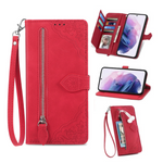 Samsung Galaxy A52 Case Embossed Red