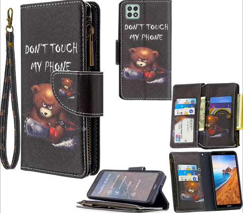 Samsung Galaxy A71 Case Wallet Don't Touch